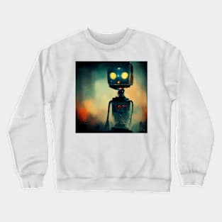 Sad Robot Crewneck Sweatshirt